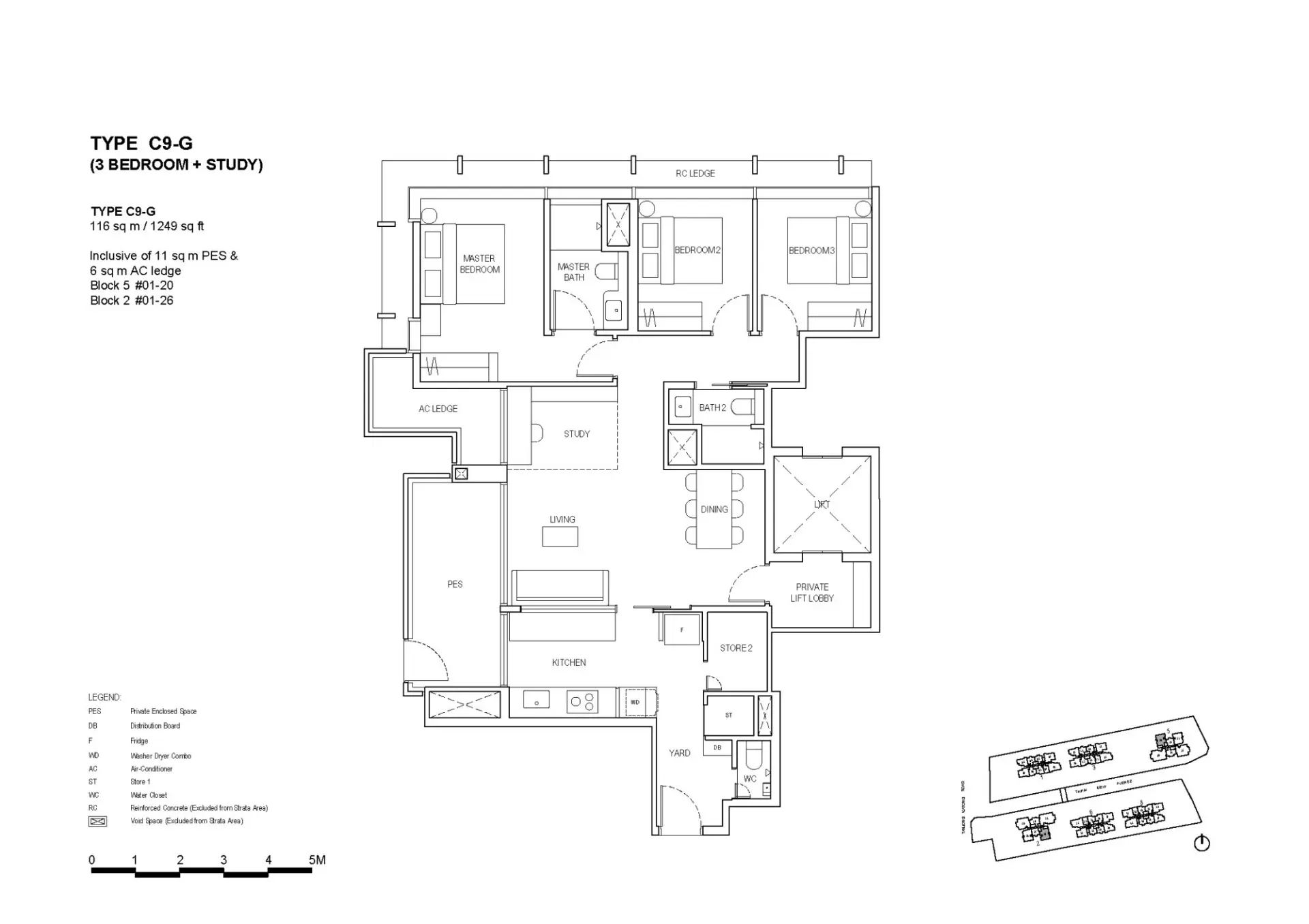 The Continuum floorplan